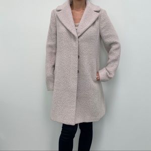 Ann Taylor blush pink cozy coat